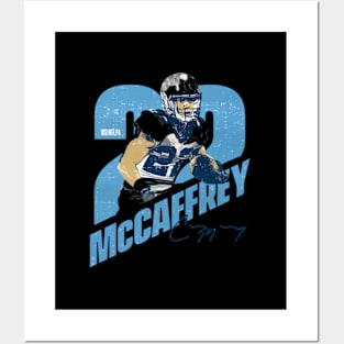 Christian Mccaffrey Carolina Cut Posters and Art